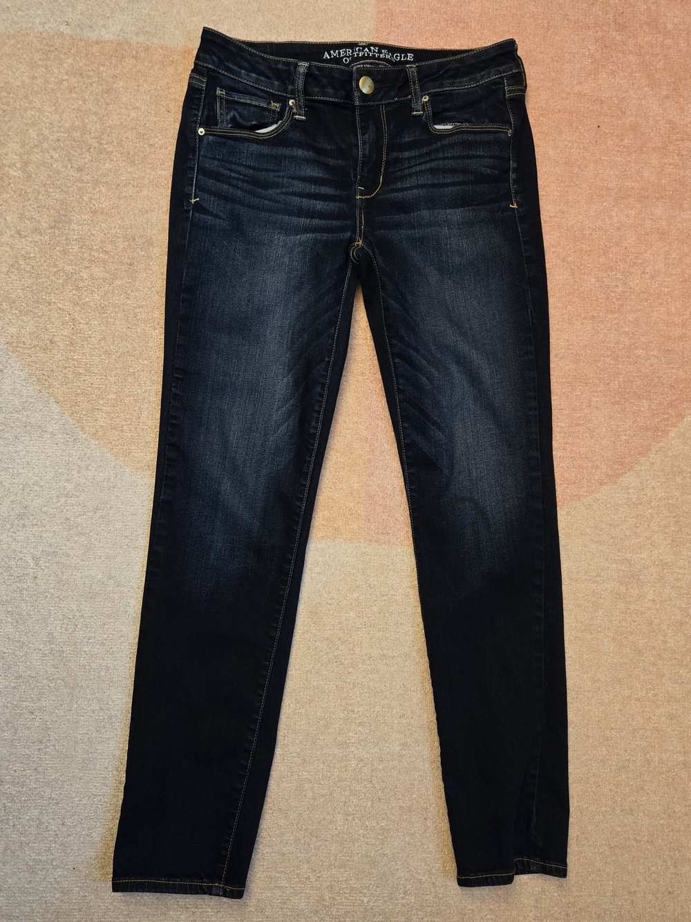 American Eagle Outfitters Women's Dark Wash Skinny Jeans